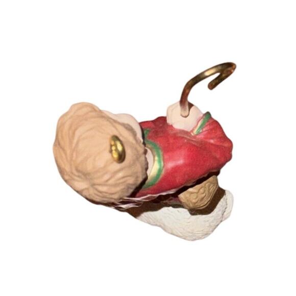 Hallmark Loving Shepherd Christmas Holiday Ornament VTG 1992 Keepsake Lamb - Picture 6 of 7